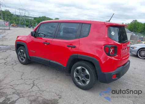 2016 Jeep Renegade Sport z USA, uszkodzony, nr VIN ZACCJAAW4GPC58013
